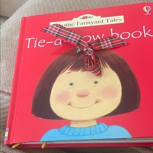 Usborne Tie-a-Bow Book - Red Cover